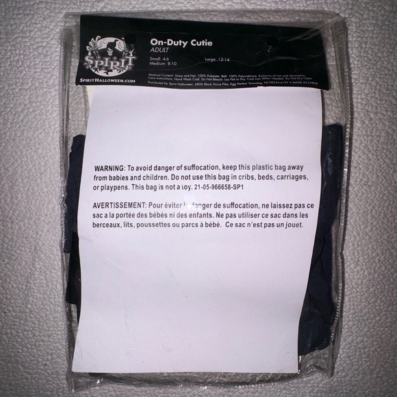 Spirit On-Duty Cutie Costume Set - Picture 3 of 3